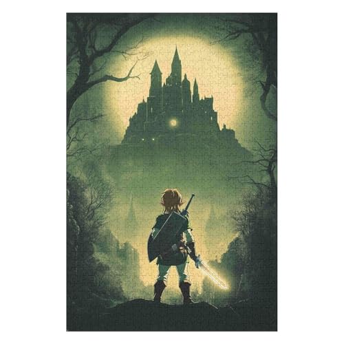 Puzzle 1000 Teile The Legend of Zelda Klassisches Puzzle DIY-Kit Spielzeug Einzigartiges Geschenk Moderne Wohnkultur-50x70cm Puzzle 1000 Teile The Legend of Zelda Klassisches Puzzle DIY-Kit Spielzeug Einzigartiges Geschenk Moderne Wohnkultur-50x70cm von GDFWB