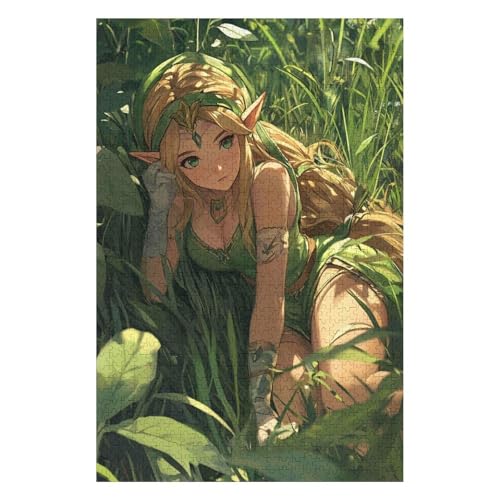 Puzzle 1500 Teile The Legend of Zelda Klassische Puzzles für Erwachsene DIY-Kit Holzspielzeug Einzigartiges Geschenk Moderne Wohnkultur-57x87cm Puzzle 1500 Teile The Legend of Zelda Klassische Puzzles für Erwachsene DIY-Kit Holzspielzeug Einzigartiges Geschenk Moderne Wohnkultur-57x87cm von GDFWB