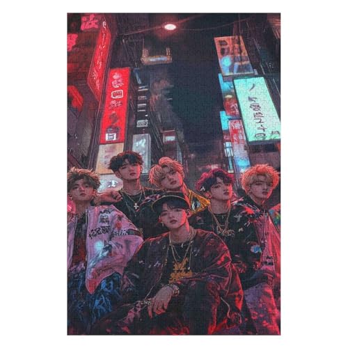 Puzzle BTS Group 2000 Teile Puzzles Für Erwachsene Kinder Jungen Mädchen Jugendliche22Z473c70x100cm Puzzle BTS Group 2000 Teile Puzzles Für Erwachsene Kinder Jungen Mädchen Jugendliche22Z473c70x100cm von GDFWB