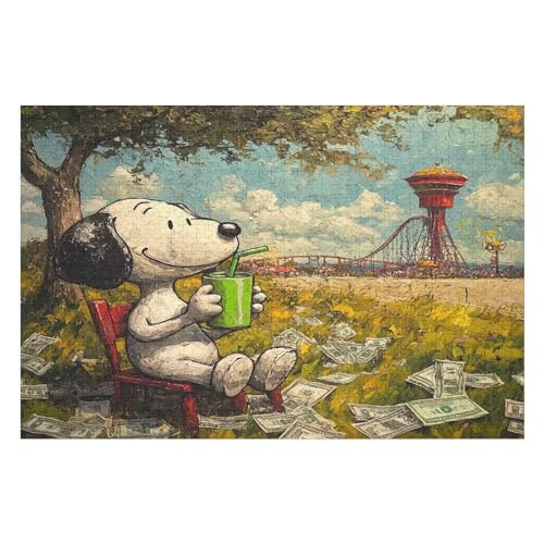 Puzzle Dalmatian 1000 Teile, Puzzle Für Erwachsene, Kinder, Jungen, Mädchen, Jugendliche 1000 PCS 50 * 70cm von GDFWB