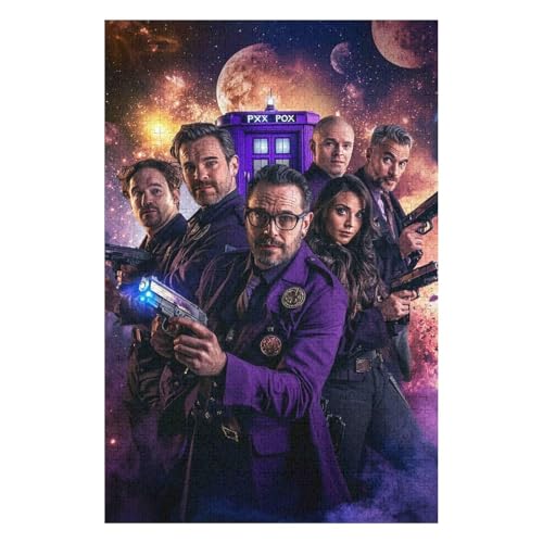 Puzzle Doctor Who Movie Jigsaw 2000 Pieces for Adults and Children from 14 Years5Z432c70x100cm von GDFWB