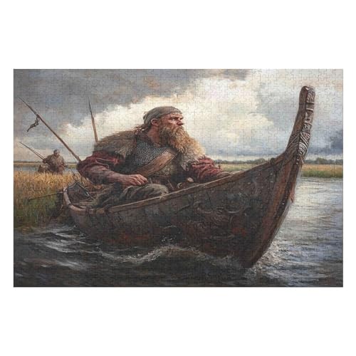 Puzzle Für Erwachsene, 1000 Teile HunterHerausforderung Tolle Geschenke Für Familien Passen Perfekt Zusammen 1000 PCS 50 * 70cm von GDFWB