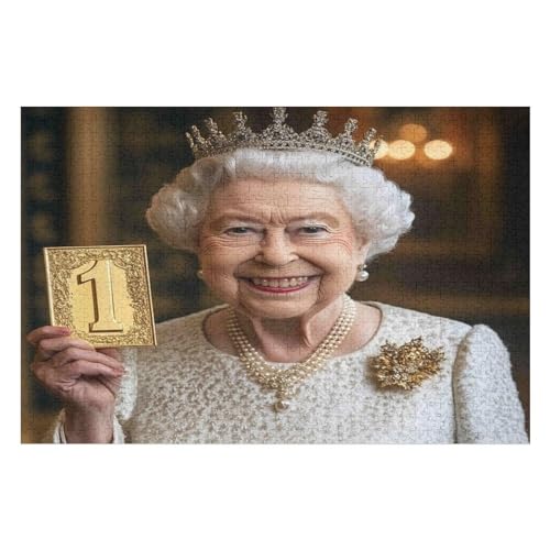 Puzzle Für Erwachsene, 1000 Teile Queen Elizabeth 2Herausforderung Tolle Geschenke Für Familien Passen Perfekt Zusammen 1000 PCS Puzzle Für Erwachsene, 1000 Teile Queen Elizabeth 2Herausforderung Tolle Geschenke Für Familien Passen Perfekt Zusammen 1000 PCS von GDFWB