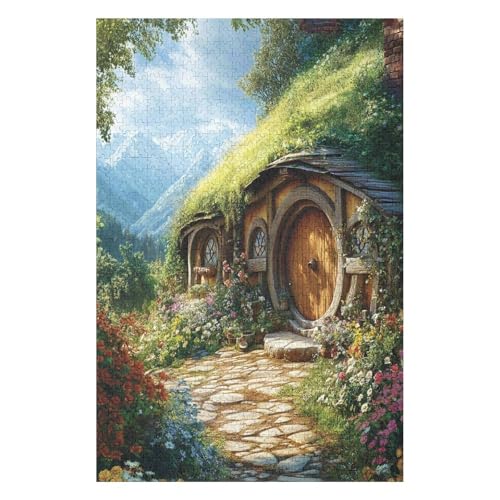 Puzzle Für Erwachsene1000 Teile Lord of The Rings Herausforderung Tolle Geschenke Für Familien Passen Perfekt Zusammen20Z309c26x38cm von GDFWB