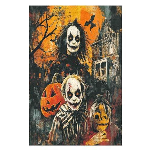 Puzzle Horror Movies Icons 2000 Teile Puzzles Für Erwachsene Kinder Jungen Mädchen Jugendliche22Z379c70x100cm von GDFWB