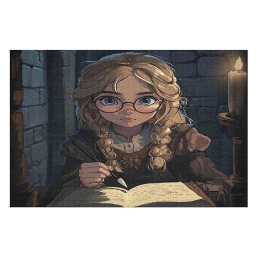 Puzzle Luna Lovegood 2000 Teile Puzzles Für Erwachsene Kinder Jungen Mädchen Jugendliche22 70x100cmMbT392 von GDFWB