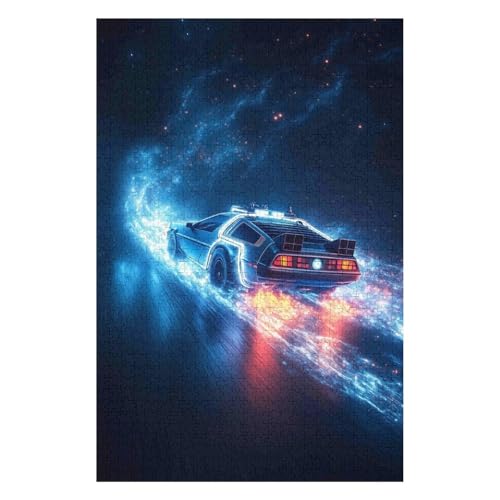 Puzzle für Erwachsene, 1500 Teile, Zurück in die Zukunft, Lernspiel, Herausforderung, Spielzeug, Puzzles für Erwachsene und Kinder-57x87cm Puzzle für Erwachsene, 1500 Teile, Zurück in die Zukunft, Lernspiel, Herausforderung, Spielzeug, Puzzles für Erwachsene und Kinder-57x87cm von GDFWB