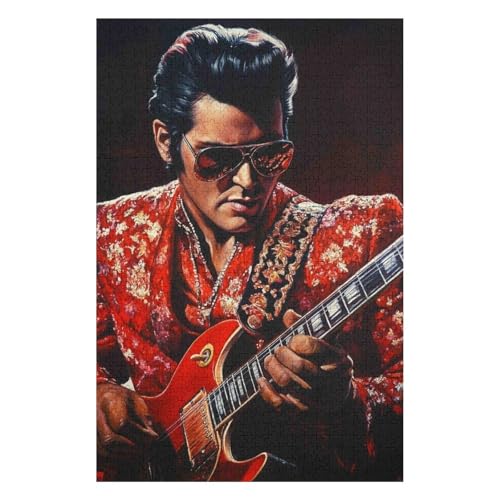 Puzzle für Erwachsene, Singer Superstar, 1000 Teile, für Erwachsene und Kinder ab Jahren, Kartonpuzzle, Lernspiele, Heimdekoration-38x52cm Puzzle für Erwachsene, Singer Superstar, 1000 Teile, für Erwachsene und Kinder ab Jahren, Kartonpuzzle, Lernspiele, Heimdekoration-38x52cm von GDFWB