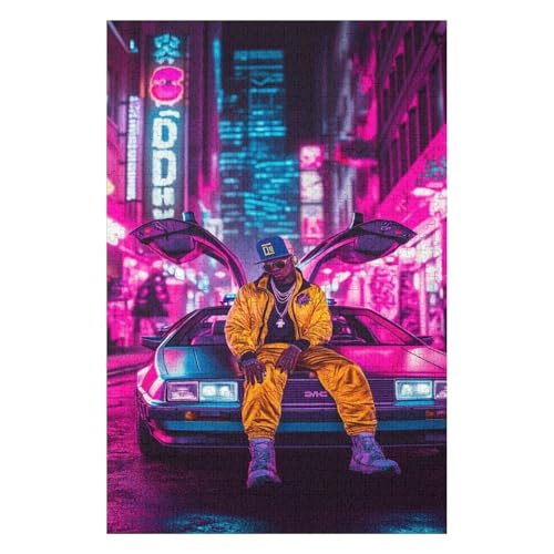 Puzzle für Erwachsene „Zurück in die Zukunft“, 1000 Teile, für Kinder ab 12 Jahren, Kartonpuzzle, tolles Geschenk für-50x70cm Puzzle für Erwachsene „Zurück in die Zukunft“, 1000 Teile, für Kinder ab 12 Jahren, Kartonpuzzle, tolles Geschenk für-50x70cm von GDFWB