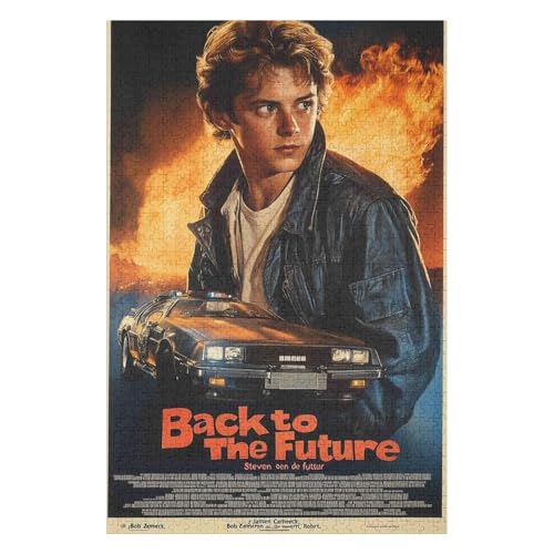 Puzzle für Erwachsene „Zurück in die Zukunft“, 1000 Teile, für Kinder ab 12 Jahren, Kartonpuzzle, tolles Geschenk für-50x70cm Puzzle für Erwachsene „Zurück in die Zukunft“, 1000 Teile, für Kinder ab 12 Jahren, Kartonpuzzle, tolles Geschenk für-50x70cm von GDFWB