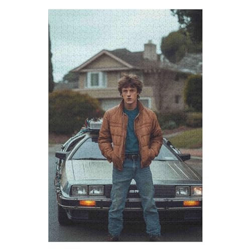 Puzzle für Erwachsene „Zurück in die Zukunft“, 1000 Teile, für Kinder ab 12 Jahren, Kartonpuzzle, tolles Geschenk für-50x70cm Puzzle für Erwachsene „Zurück in die Zukunft“, 1000 Teile, für Kinder ab 12 Jahren, Kartonpuzzle, tolles Geschenk für-50x70cm von GDFWB