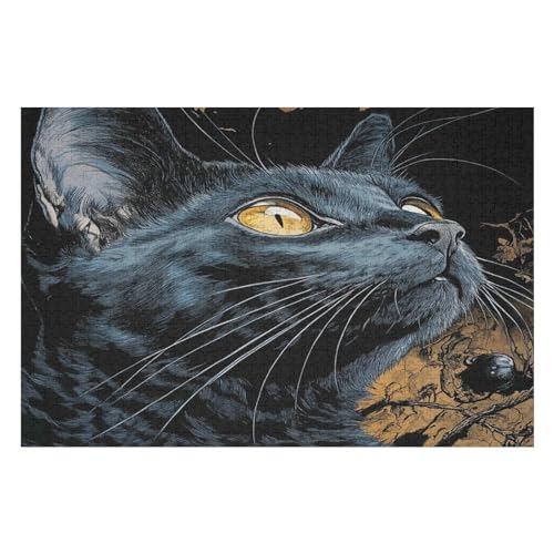 PuzzleBlack Cat Holzpuzzle, Lernagame, Schwierige Herausforderung, Puzzle Für Kinder Und Erwachsene, 2000 PCS PuzzleBlack Cat Holzpuzzle, Lernagame, Schwierige Herausforderung, Puzzle Für Kinder Und Erwachsene, 2000 PCS von GDFWB