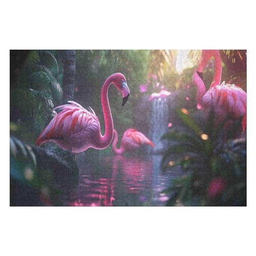 PuzzleFlamingo Holzpuzzle, Lernagame, Schwierige Herausforderung, Puzzle Für Kinder Und Erwachsene, 1000 PCS 50 * 70cm PuzzleFlamingo Holzpuzzle, Lernagame, Schwierige Herausforderung, Puzzle Für Kinder Und Erwachsene, 1000 PCS 50 * 70cm von GDFWB