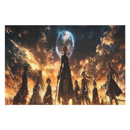 PuzzleJapanese Anime Holzpuzzle, Lernagame, Schwierige Herausforderung, Puzzle Für Kinder Und Erwachsene, 1000 PCS PuzzleJapanese Anime Holzpuzzle, Lernagame, Schwierige Herausforderung, Puzzle Für Kinder Und Erwachsene, 1000 PCS von GDFWB