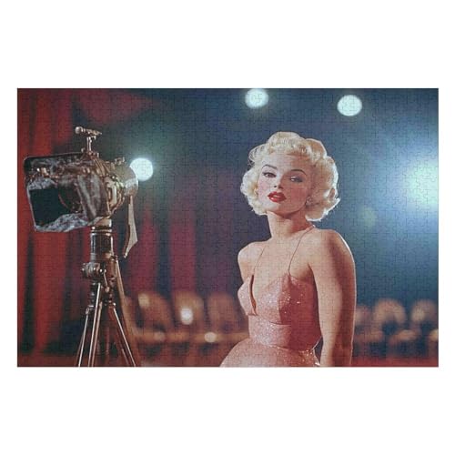 PuzzleMarilyn Monroe Holzpuzzle, Lernagame, Schwierige Herausforderung, Puzzle Für Kinder Und Erwachsene, 2000 PCS PuzzleMarilyn Monroe Holzpuzzle, Lernagame, Schwierige Herausforderung, Puzzle Für Kinder Und Erwachsene, 2000 PCS von GDFWB