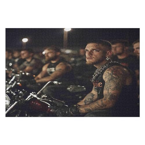 PuzzleMotorcycle Gang Holzpuzzle, Schwierige Herausforderung, Puzzle Für Kinder Und Erwachsene7 70x100cmMbT219 PuzzleMotorcycle Gang Holzpuzzle, Schwierige Herausforderung, Puzzle Für Kinder Und Erwachsene7 70x100cmMbT219 von GDFWB
