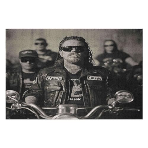 PuzzleMotorcycle Gang Holzpuzzle, Schwierige Herausforderung, Puzzle Für Kinder Und Erwachsene7 70x100cmMbT226 PuzzleMotorcycle Gang Holzpuzzle, Schwierige Herausforderung, Puzzle Für Kinder Und Erwachsene7 70x100cmMbT226 von GDFWB