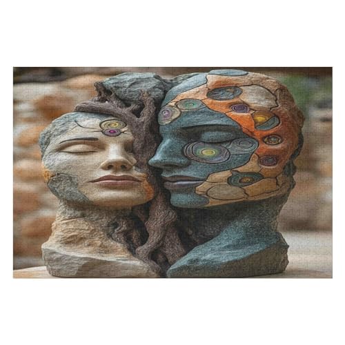 PuzzleStone Statue Holzpuzzle, Lernagame, Schwierige Herausforderung, Puzzle Für Kinder Und Erwachsene, 2000 PCS-70 * 100cm PuzzleStone Statue Holzpuzzle, Lernagame, Schwierige Herausforderung, Puzzle Für Kinder Und Erwachsene, 2000 PCS-70 * 100cm von GDFWB