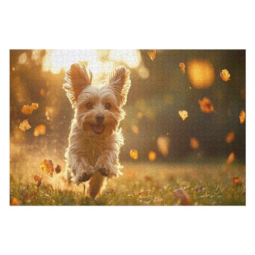 PuzzleYorkshire Terrier Holzpuzzle, Lernagame, Schwierige Herausforderung, Puzzle Für Kinder Und Erwachsene, 1000 PCS 26 * 38cm PuzzleYorkshire Terrier Holzpuzzle, Lernagame, Schwierige Herausforderung, Puzzle Für Kinder Und Erwachsene, 1000 PCS 26 * 38cm von GDFWB