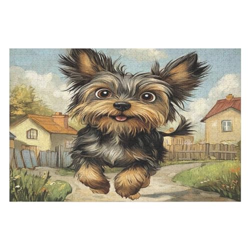 PuzzleYorkshire Terrier Holzpuzzle, Lernagame, Schwierige Herausforderung, Puzzle Für Kinder Und Erwachsene, 2000 PCS 70 * 100cm PuzzleYorkshire Terrier Holzpuzzle, Lernagame, Schwierige Herausforderung, Puzzle Für Kinder Und Erwachsene, 2000 PCS 70 * 100cm von GDFWB