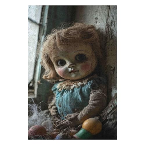 Puzzles 1000 Teile Film Horror Puppe für Erwachsene Karton Puzzle Familienspaß-38x52cm Puzzles 1000 Teile Film Horror Puppe für Erwachsene Karton Puzzle Familienspaß-38x52cm von GDFWB