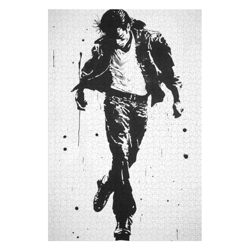 Puzzles 1000 Teile MJ Rocksängerin für Erwachsene Kartonpuzzle Familienspaß-38x52cm Puzzles 1000 Teile MJ Rocksängerin für Erwachsene Kartonpuzzle Familienspaß-38x52cm von GDFWB