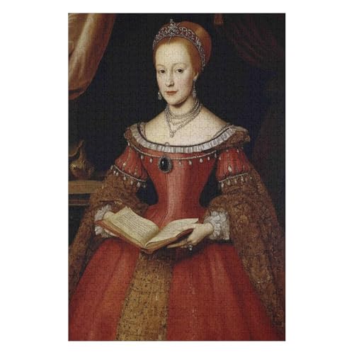 Puzzles für Erwachsene, 1000 Puzzles mit Queen Elizabeth-Motiven, für Jugendliche und Erwachsene, Lernspiel, Herausforderungsspielzeug-50x70cm Puzzles für Erwachsene, 1000 Puzzles mit Queen Elizabeth-Motiven, für Jugendliche und Erwachsene, Lernspiel, Herausforderungsspielzeug-50x70cm von GDFWB