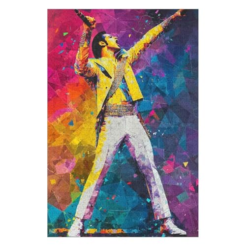 Queen Freddy 1000 Teile Puzzle für Erwachsene Kinderpuzzle Lernspiel Spielzeug Lernspielzeug-50x70cm Queen Freddy 1000 Teile Puzzle für Erwachsene Kinderpuzzle Lernspiel Spielzeug Lernspielzeug-50x70cm von GDFWB