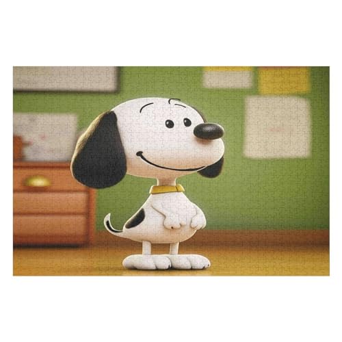 Rätsel Für Erwachsene, Dalmatian Anspruchsvolles Puzzle, Heimdekor-Geschenk, 1000 Teile 1000 PCS 50 * 70cm von GDFWB