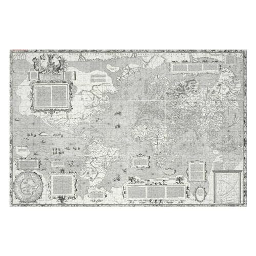 World Map 2000-teiliges Puzzle Für Erwachsene Recycelbare Materialien Geeignet Für Familien- Und Teambuilding-Spiele Geschenke Für Freunde Und Familie34 70x100cm Vhj012 von GDFWB