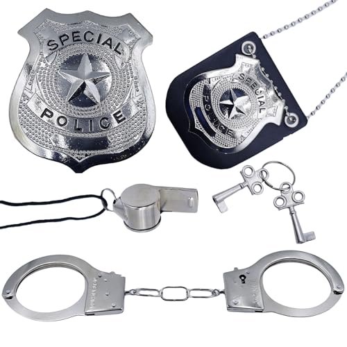 GDJIAJT Handschellen Polizei Echt Stahl Set, Handschellen Kinder Polizei Set Kinder Polizei Zubehör Kinder Polizei Handschellen, Kinder Handschellen Polizei Kinder für Cosplay Polizei Kostüm Kinder GDJIAJT Handschellen Polizei Echt Stahl Set, Handschellen Kinder Polizei Set Kinder Polizei Zubehör Kinder Polizei Handschellen, Kinder Handschellen Polizei Kinder für Cosplay Polizei Kostüm Kinder von GDJIAJT