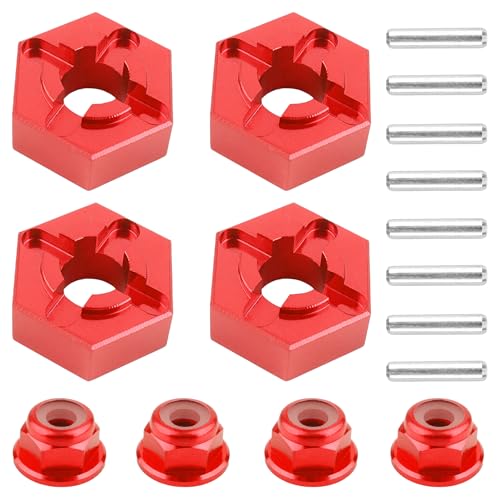 GDOOL Für H16BM RC Car Upgrade Aluminium Rad Hex 16440 & Pins M20101 & M40 Radsicherungsmutter Ersatzteile für 1/16 H16BM H16GT H16DR JC16EP und 1/14 H14BM 14209 14210 JC14EP 14 301 1. 4303 Achsen GDOOL Für H16BM RC Car Upgrade Aluminium Rad Hex 16440 & Pins M20101 & M40 Radsicherungsmutter Ersatzteile für 1/16 H16BM H16GT H16DR JC16EP und 1/14 H14BM 14209 14210 JC14EP 14 301 1. 4303 Achsen von GDOOL