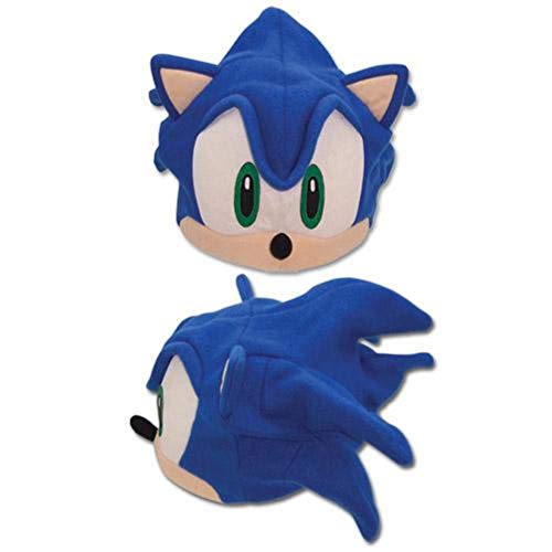 GE Animation Sonic The Hedgehog Sonic Face Fleece Cap by von GE Animation