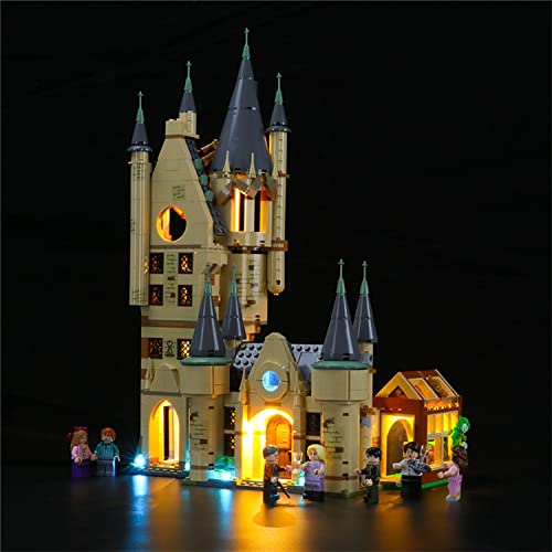 GEAMENT LED-Licht-Set für Harry Potter Astronomieturm auf Schloss Hogwarts (Hogwarts Astronomy Tower) - Kompatibel mit Lego 75969 Bausteine Modell (Lego Set Nicht enthalten) (mit Anleitung) von GEAMENT