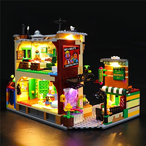 GEAMENT LED Licht-Set Kompatibel mit Lego 123 Sesame Street - Beleuchtungsset für Ideas 21324 Baumodell (Lego Set Nicht enthalten) von GEAMENT
