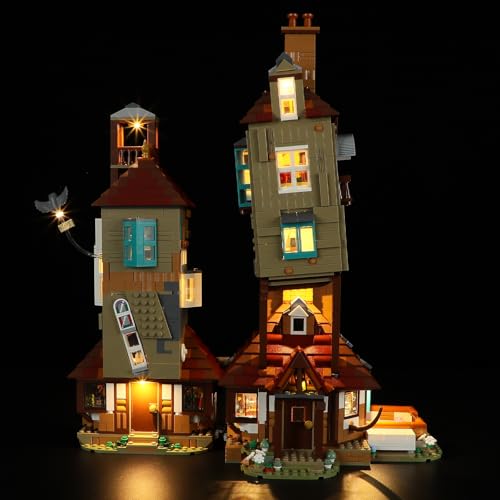 GEAMENT LED Licht-Set Kompatibel mit Lego 76437 Der Fuchsbau Sammleredition (The Burrow) Bausteine Modell (Modellsatz Nicht enthalten) von GEAMENT