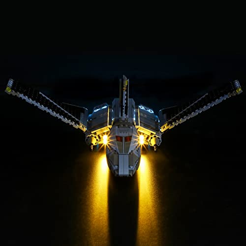 GEAMENT LED Licht-Set Kompatibel mit Lego Angriffsshuttle aus The Bad Batch - Beleuchtungsset für Star Wars 75314 Baumodell (Lego Set Nicht enthalten) von GEAMENT
