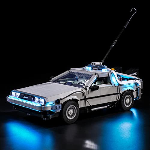 GEAMENT LED Licht-Set Kompatibel mit Lego Back to The Future - Beleuchtungsset für Creator 10300 Baumodell (Lego Set Nicht enthalten) von GEAMENT