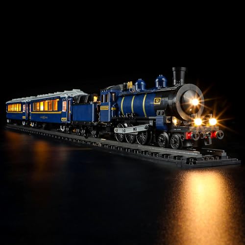 GEAMENT LED Licht-Set Kompatibel mit Lego Der Orientexpress (The Orient Express Train) - Beleuchtungsset für Ideas 21344 (Modellsatz Nicht enthalten) von GEAMENT