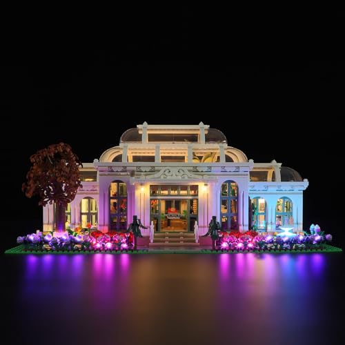 GEAMENT LED Licht-Set Kompatibel mit Lego Der botanische Garten (The Botanical Garden) Ideas 21353 Bausteine Modell (Modellsatz Nicht enthalten) von GEAMENT