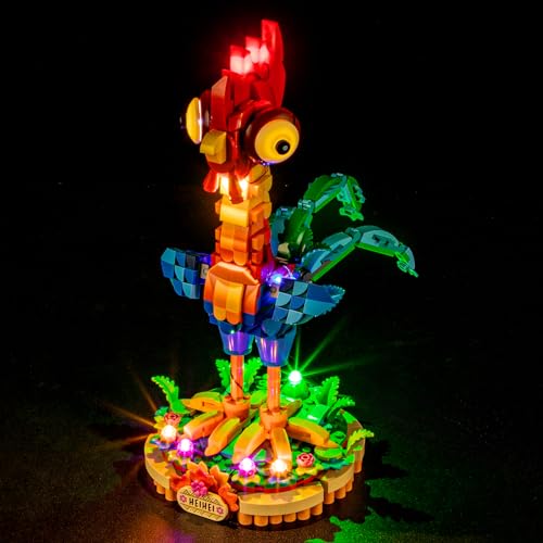 GEAMENT LED Licht-Set Kompatibel mit Lego Disney Heihei 43272 Bausteine Modell (Modellsatz Nicht enthalten) von GEAMENT