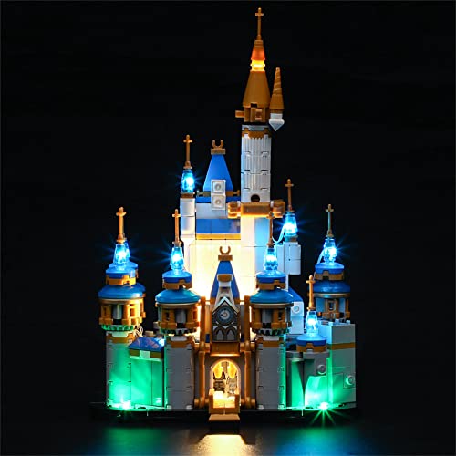 GEAMENT LED Licht-Set Kompatibel mit Lego Disney Mini Castle - Beleuchtungsset für Disney 40478 Baumodell (Lego Set Nicht enthalten) von GEAMENT