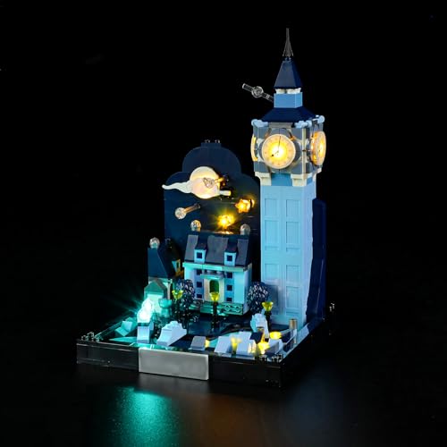 GEAMENT LED Licht-Set Kompatibel mit Lego Peter Pans & Wendys Flug über London 43232 (Modellsatz Nicht enthalten) von GEAMENT
