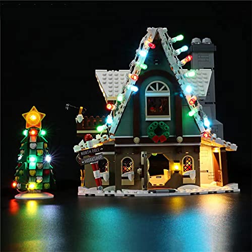 GEAMENT LED Licht-Set Kompatibel mit Lego Elf Clubhouse - Beleuchtungsset für Creator 10275 Baumodell (Lego Set Nicht enthalten) von GEAMENT