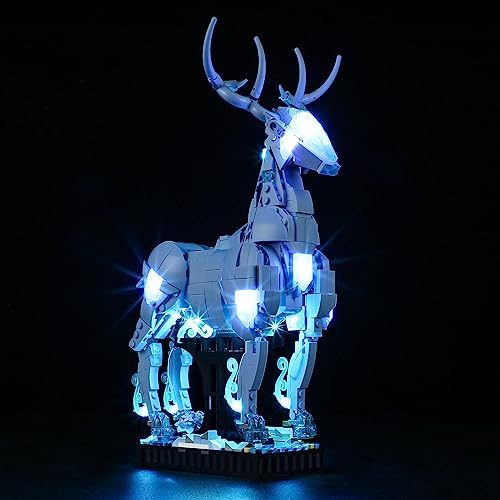 GEAMENT LED Licht-Set Kompatibel mit Lego Expecto Patronum - Beleuchtungsset für Harry Potter 76414 (Lego Set Nicht enthalten) von GEAMENT