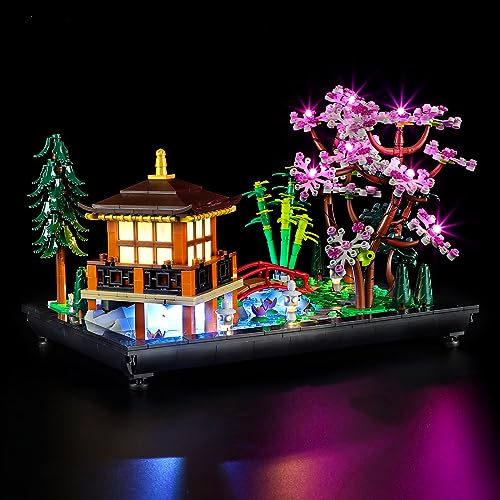 GEAMENT LED Licht-Set Kompatibel mit Lego Garten der Stille (Tranquil Garden) - Beleuchtungsset für Icons 10315 (Lego Set Nicht enthalten) von GEAMENT