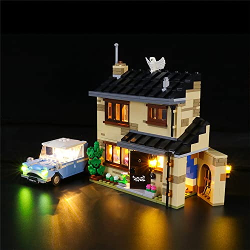 GEAMENT LED Licht-Set Kompatibel mit Lego Harry Potter LiGUKterweg 4 (4 Privet Drive) - Beleuchtungsset für 75968 (Lego Set Nicht enthalten) von GEAMENT