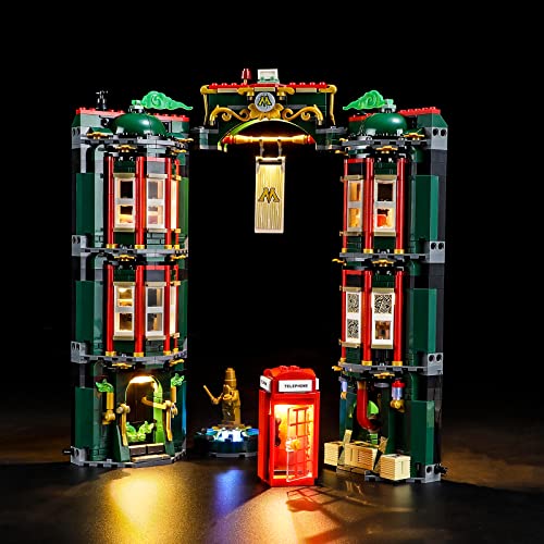 GEAMENT LED Licht-Set Kompatibel mit Lego Harry Potter Zaubereiministerium (The Ministry of Magic) - Beleuchtungsset für 76403 Baumodell (Modell-Set Nicht enthalten) von GEAMENT