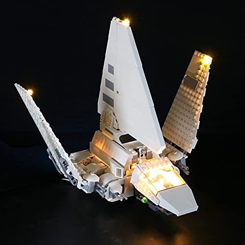 GEAMENT LED Licht-Set Kompatibel mit Lego Imperial Shuttle - Beleuchtungsset für Star Wars 75302 Baumodell (Lego Set Nicht enthalten) von GEAMENT