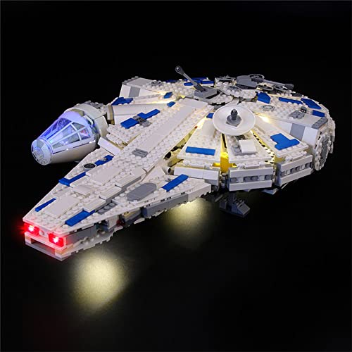GEAMENT LED Licht-Set Kompatibel mit Lego Kessel Run Millennium Falcon - Beleuchtungsset für Star Wars 75212 Baumodell (Lego Set Nicht enthalten) von GEAMENT